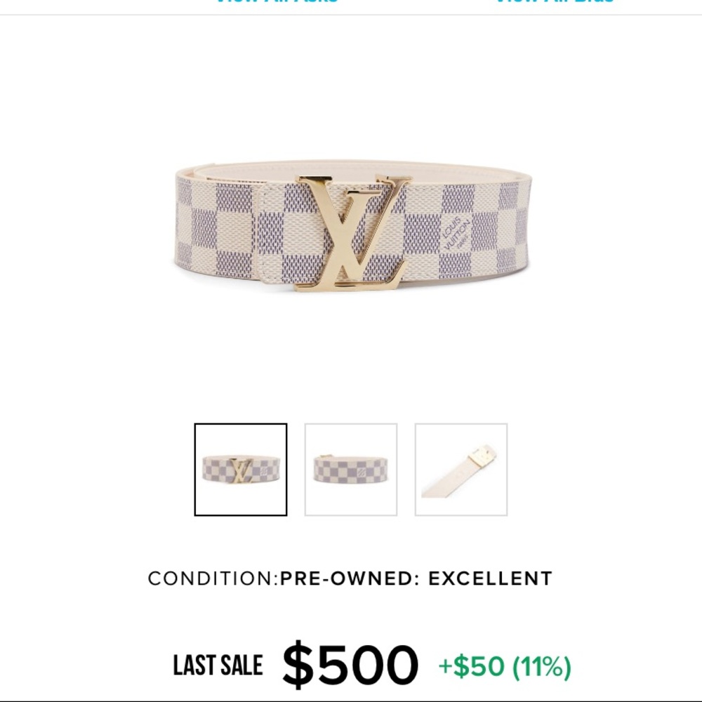 Rare Louis Vuitton Belt